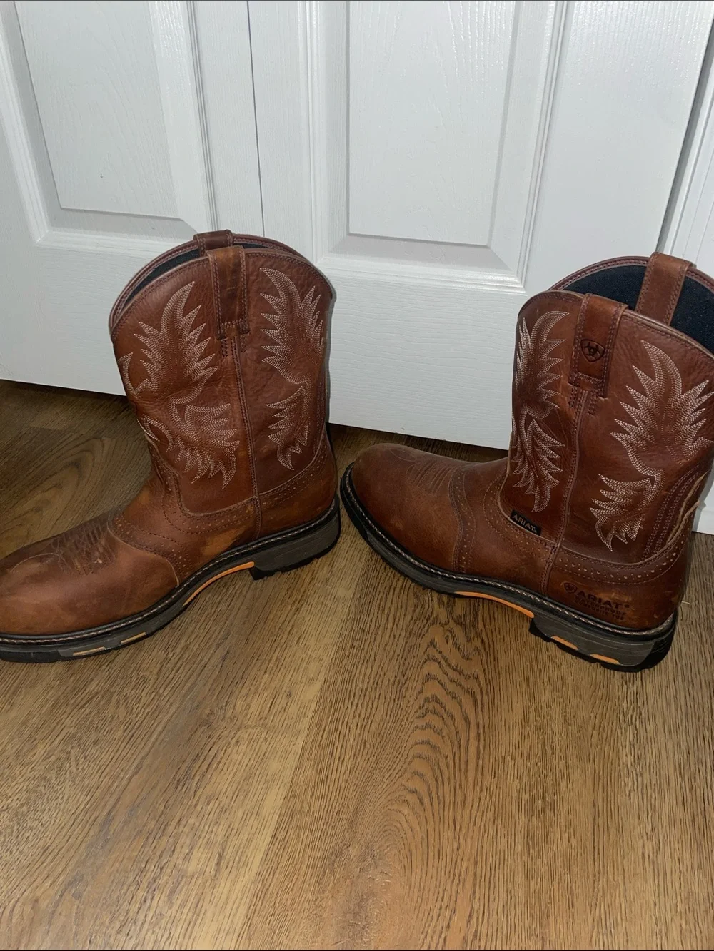EUC Ariat WorkHog H2O Composite Toe, Waterproof Work Cowboy Boots Size 12D US